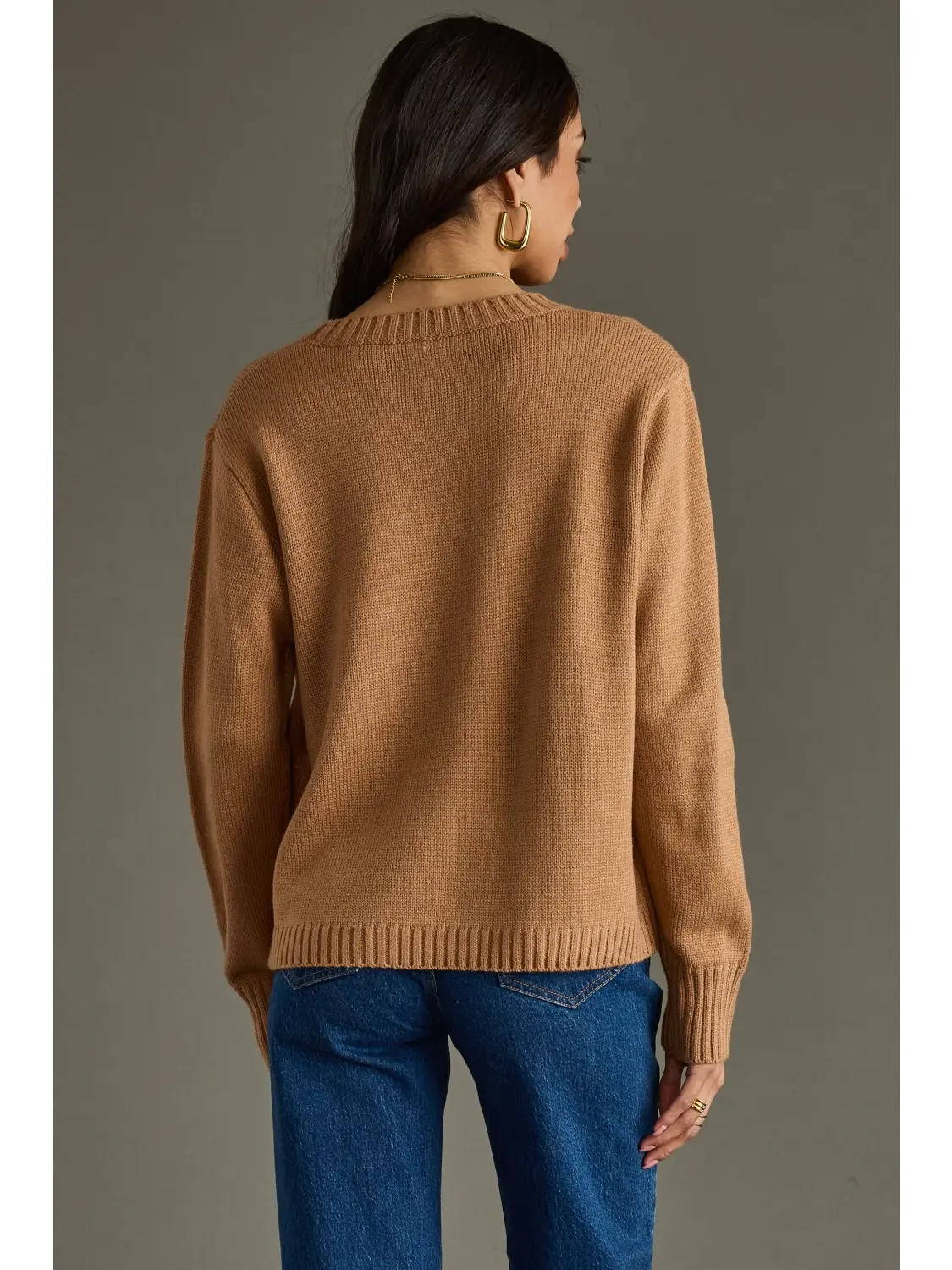 Game Day Sweater Tan