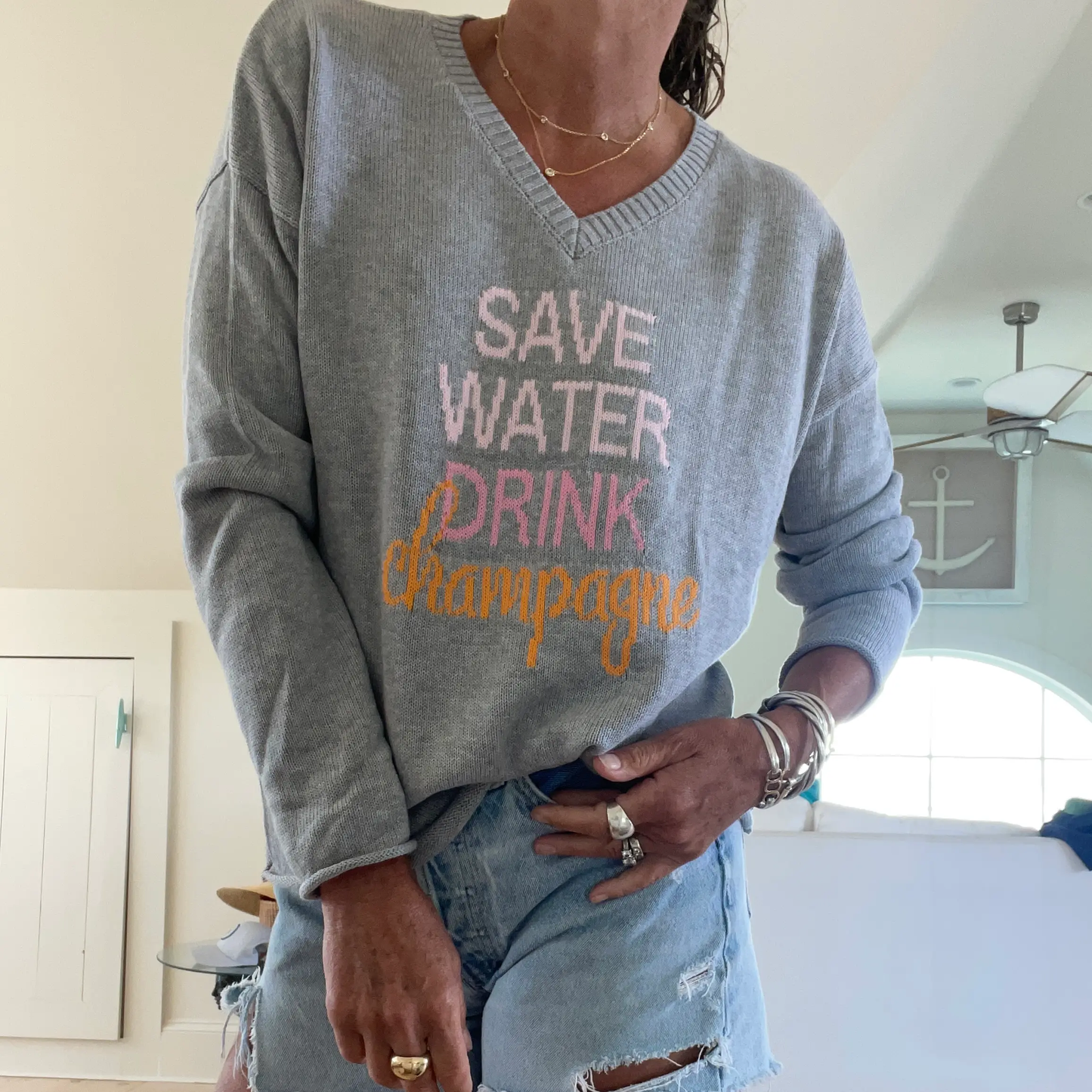 Champagne Sweater