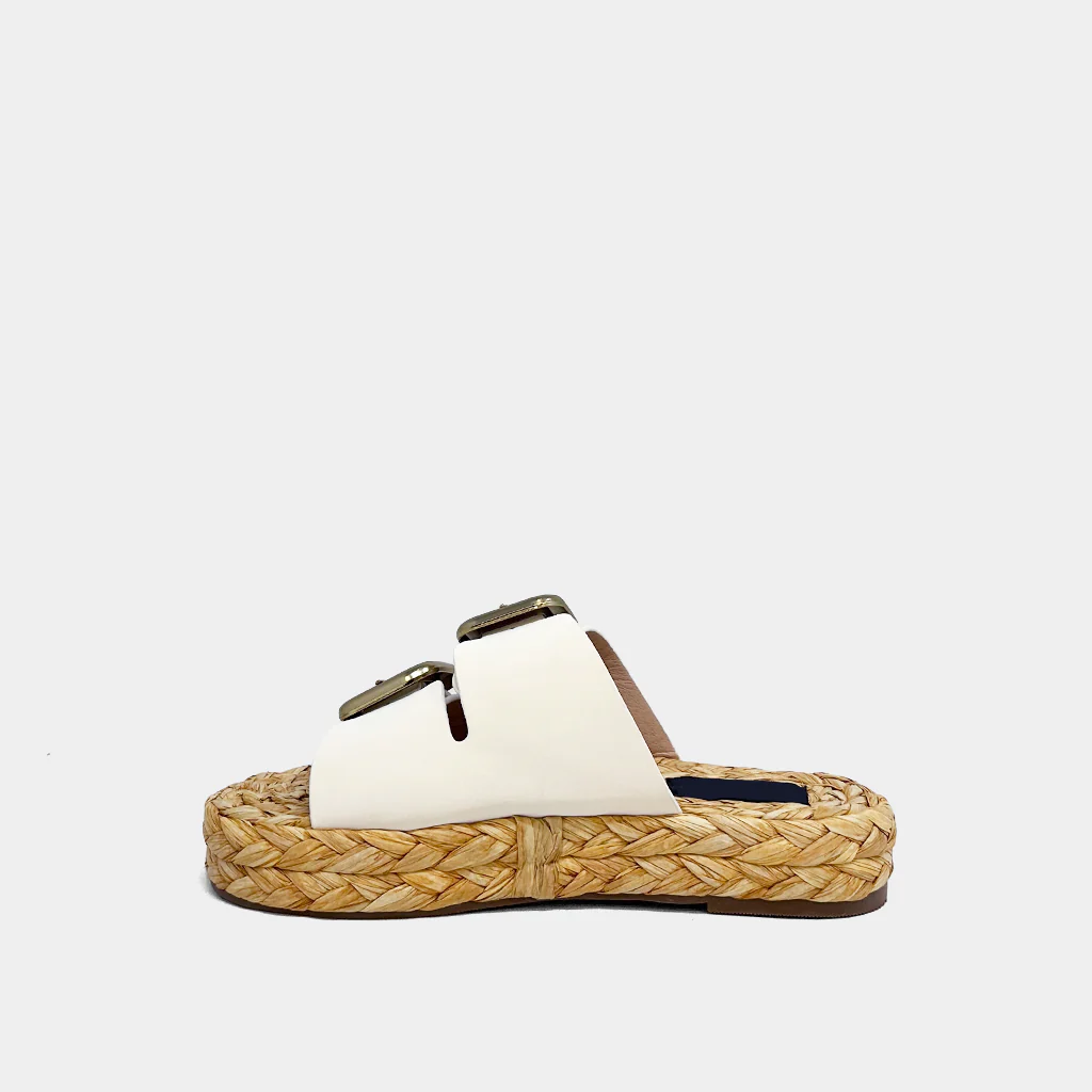 Billie Sandal Bone