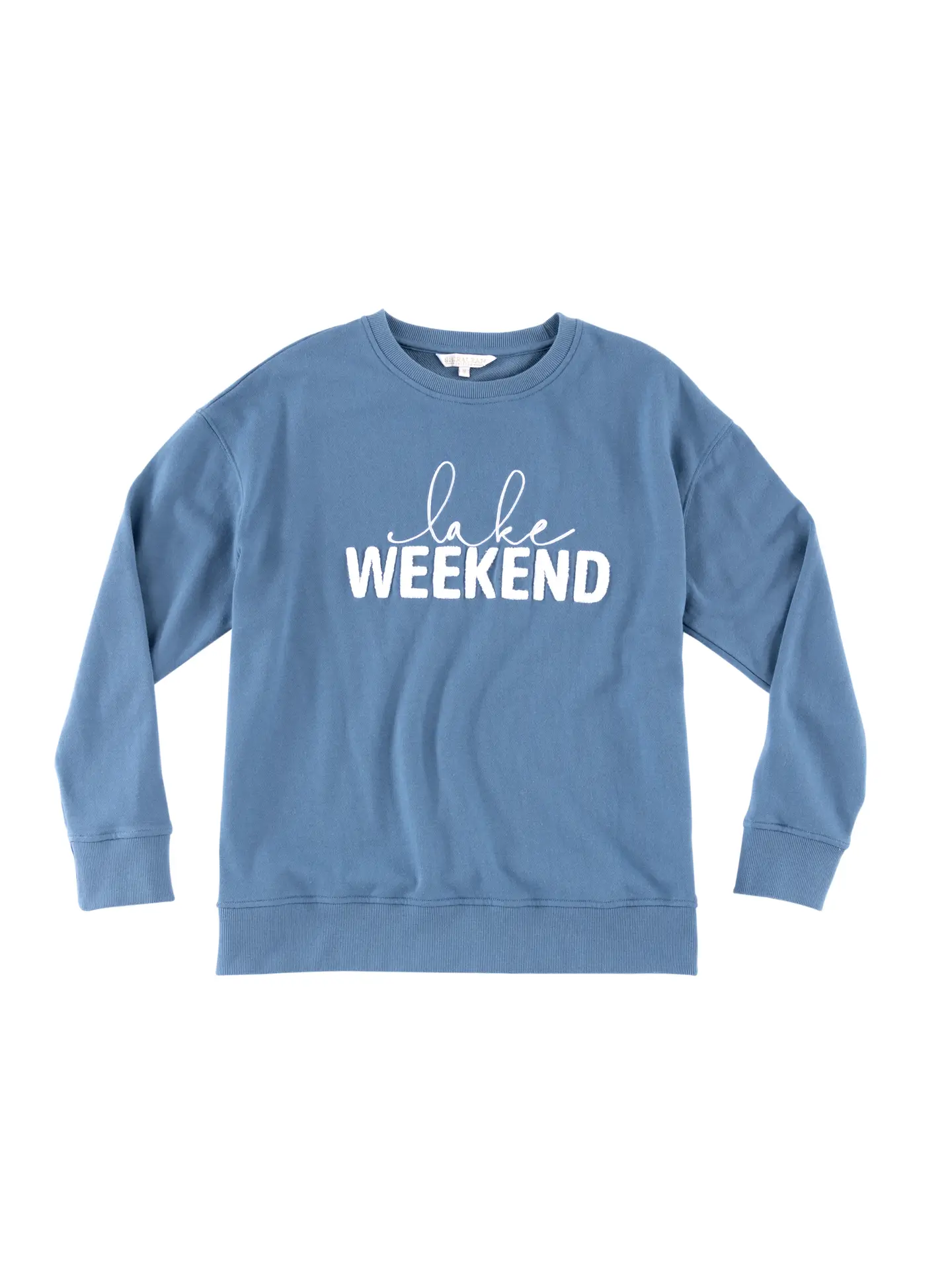 Lake Weekend Sweatshirt Blue