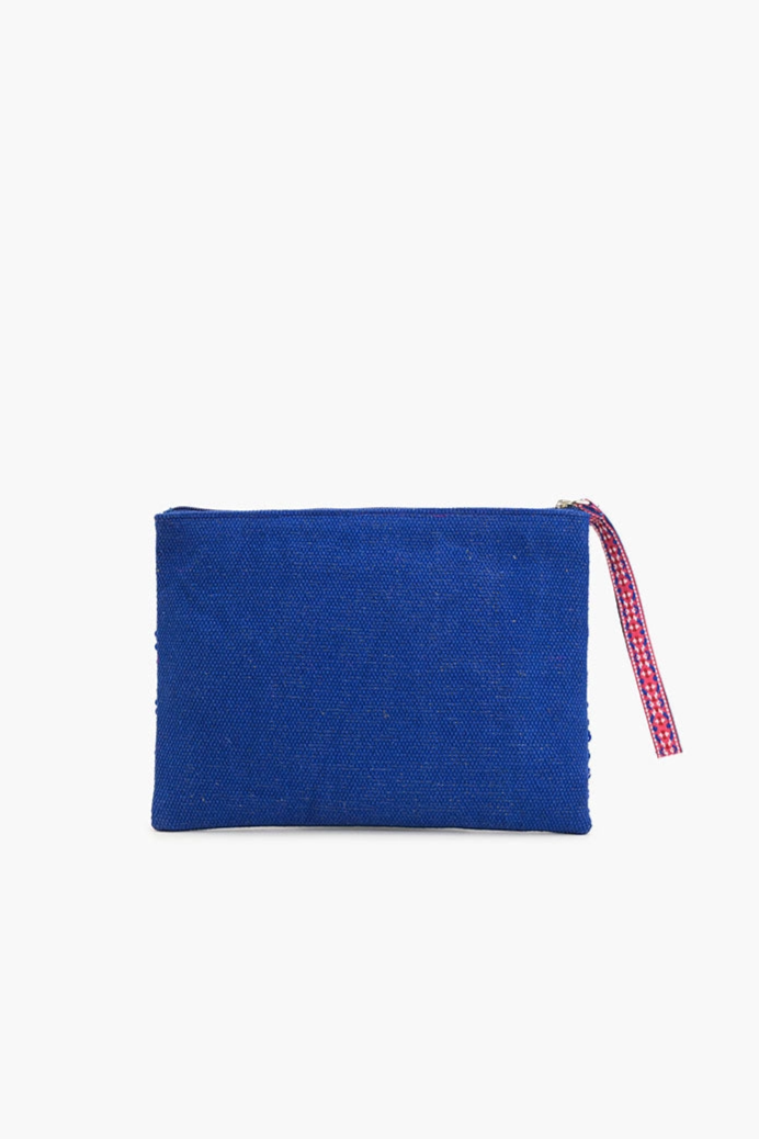 Ocean Bliss Hand-Beaded Wristlet