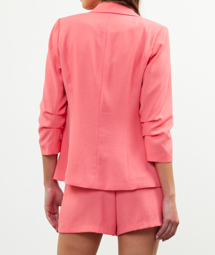 Alexis Blazer Coral Sunset