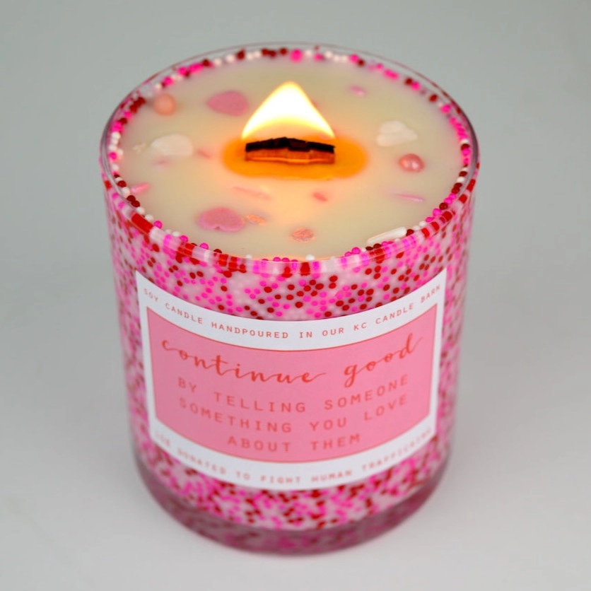 Love You Candle