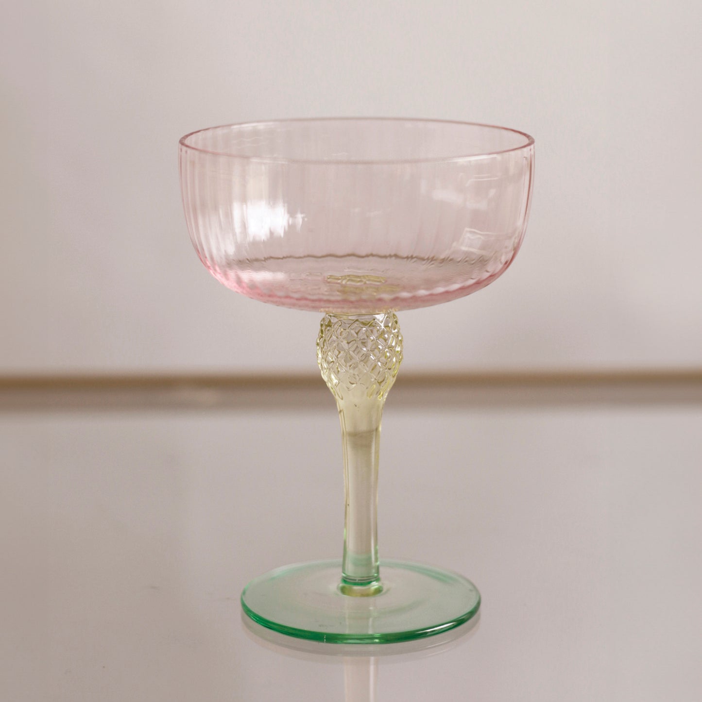 Aquarelle Coupe Glasses Set of 4