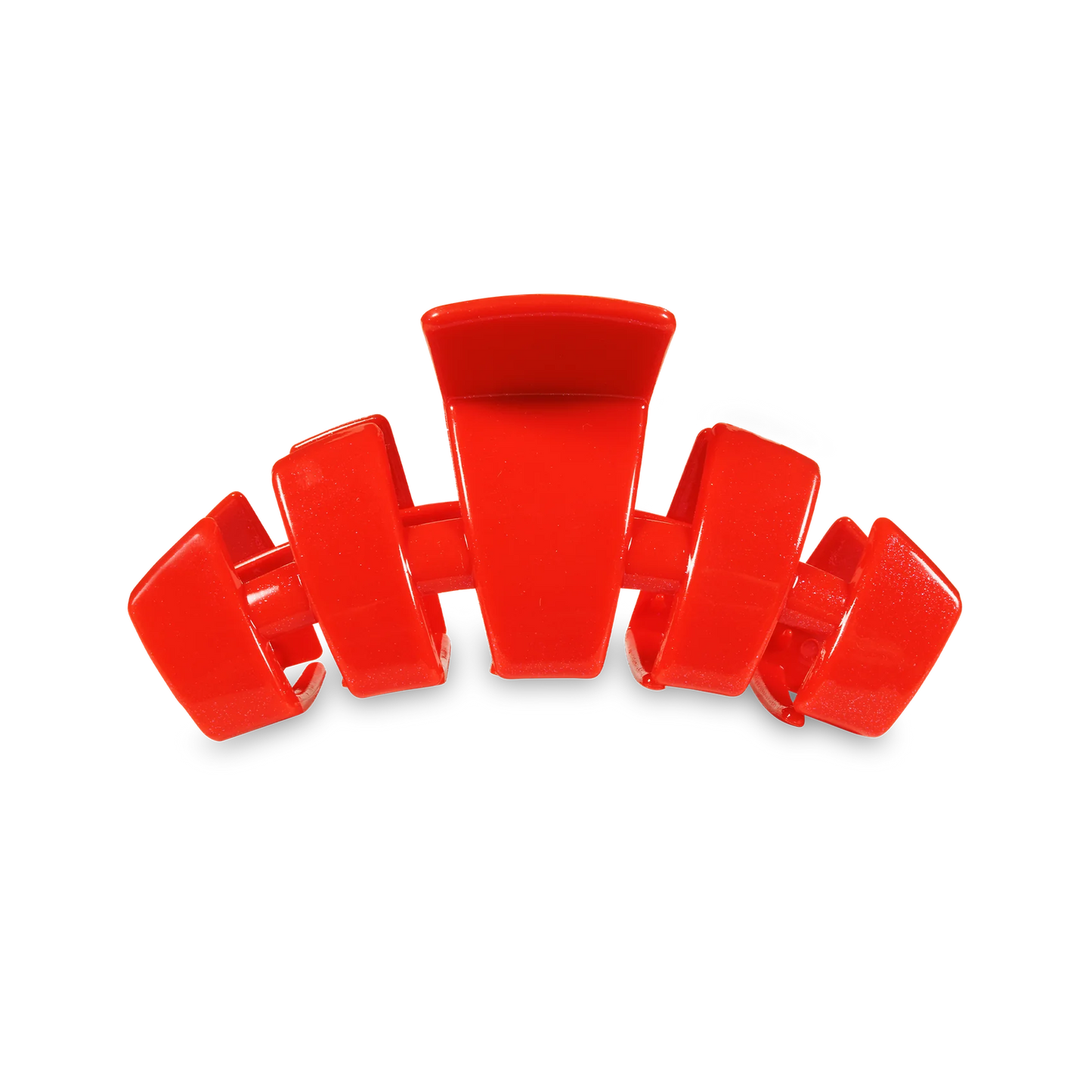 Classic Shimmer Red Hair Clip Medium