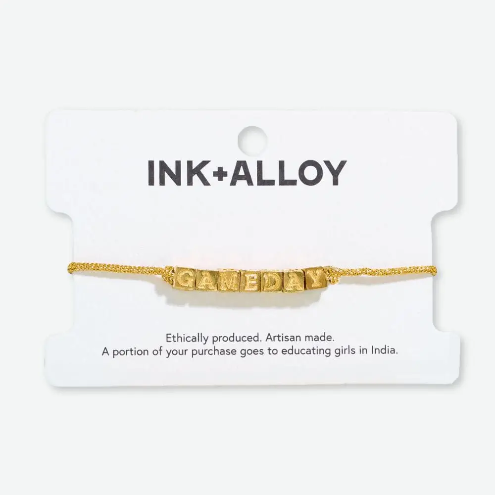 Goldie Gameday Friendship Bracelet