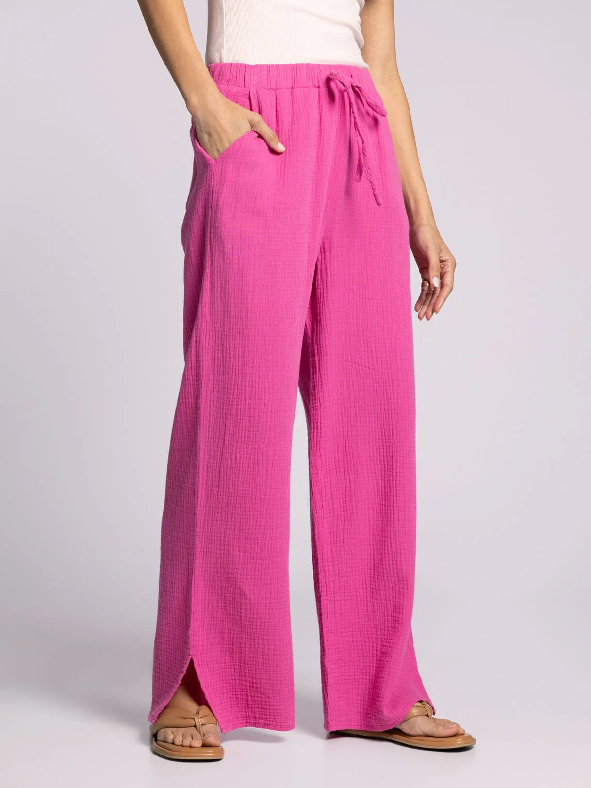 Verna Pants Fuschia