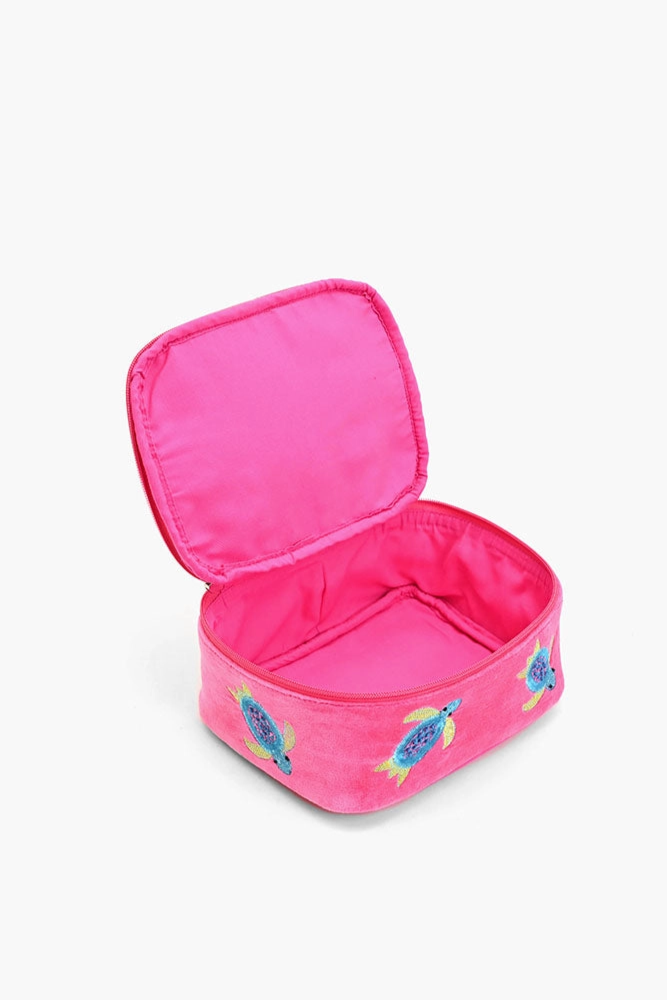 Jewelry Box Pink Turtle