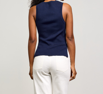 Greta Tank Navy