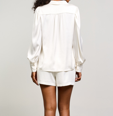 Melinda Top Off White