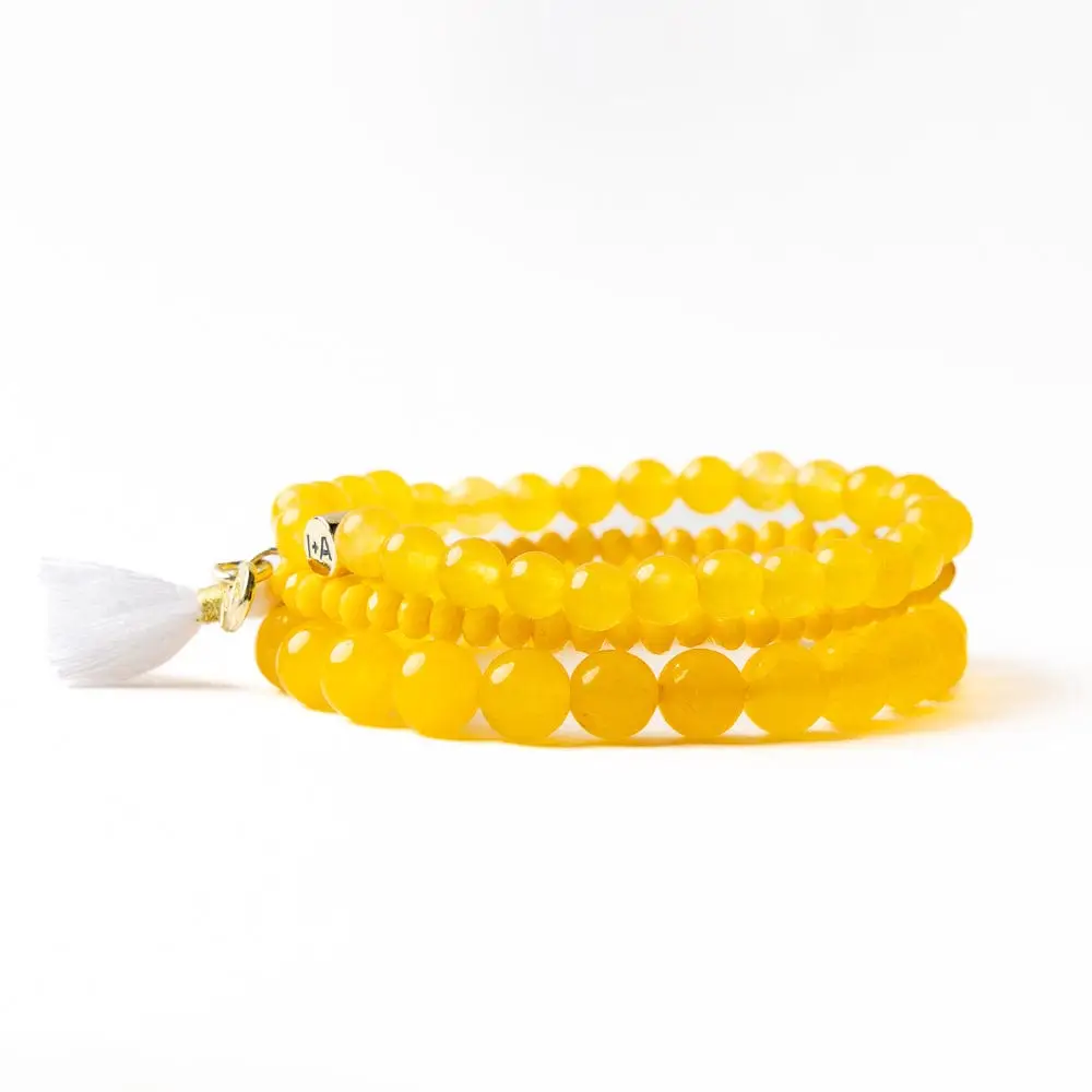 Addison Bracelet Stack Yellow