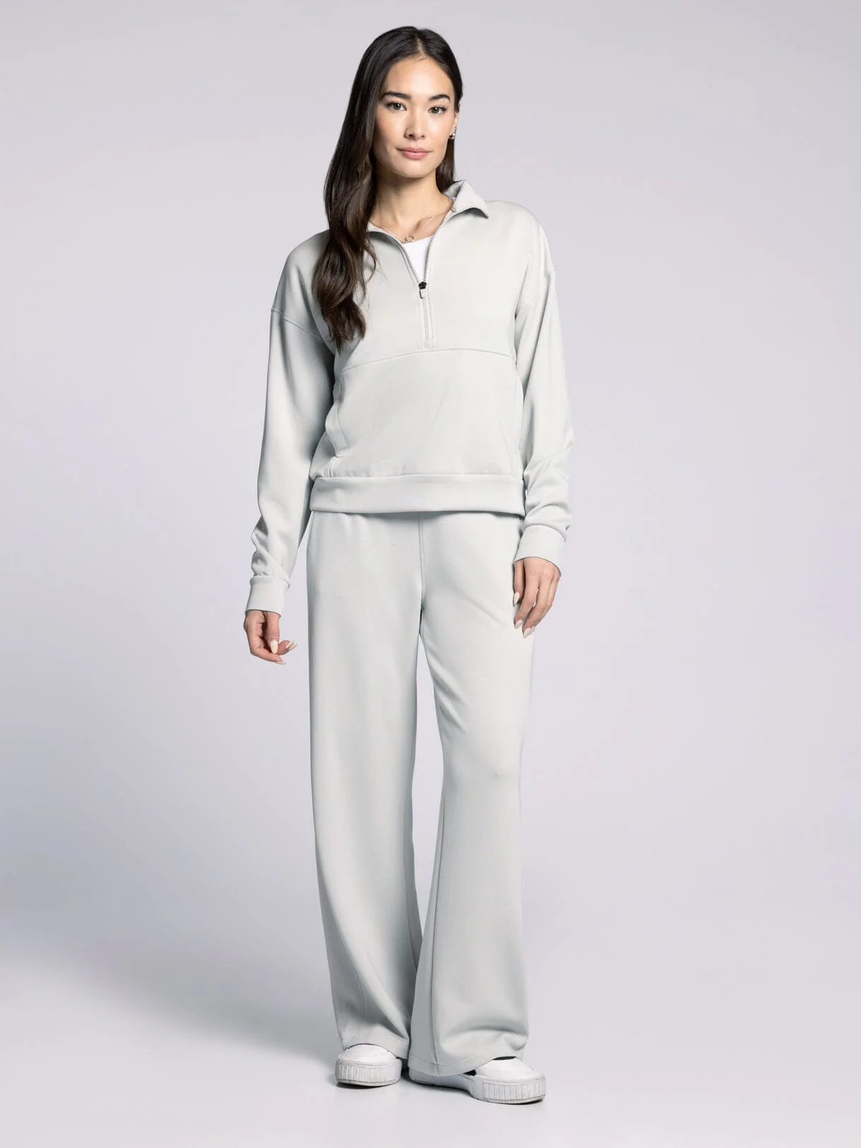Bridget Pullover Silver Grey