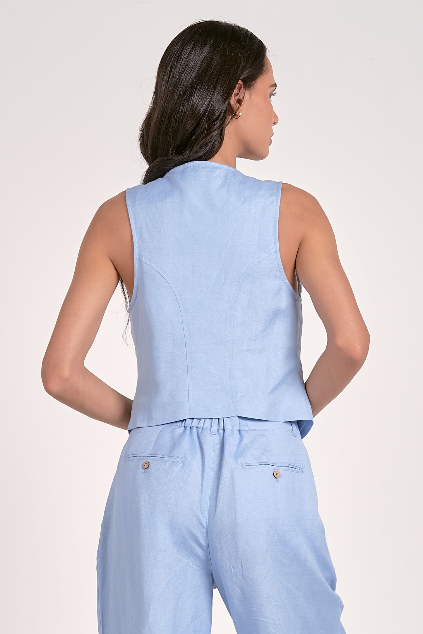 Hannah Vest Blue