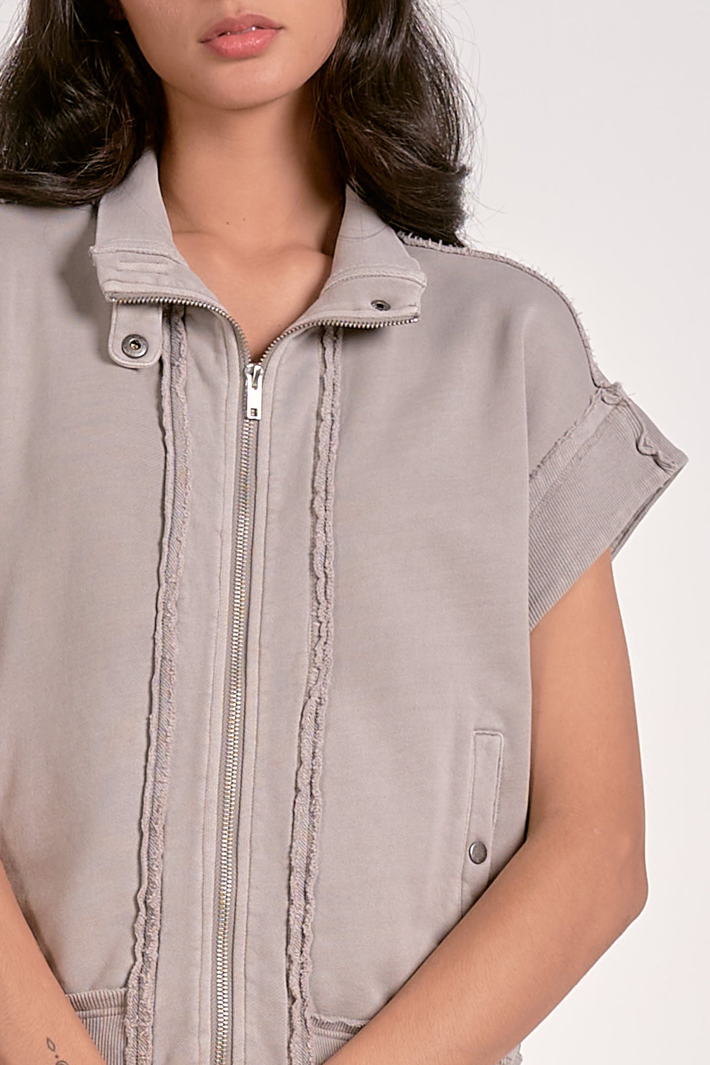 Ainsley Vest Grey