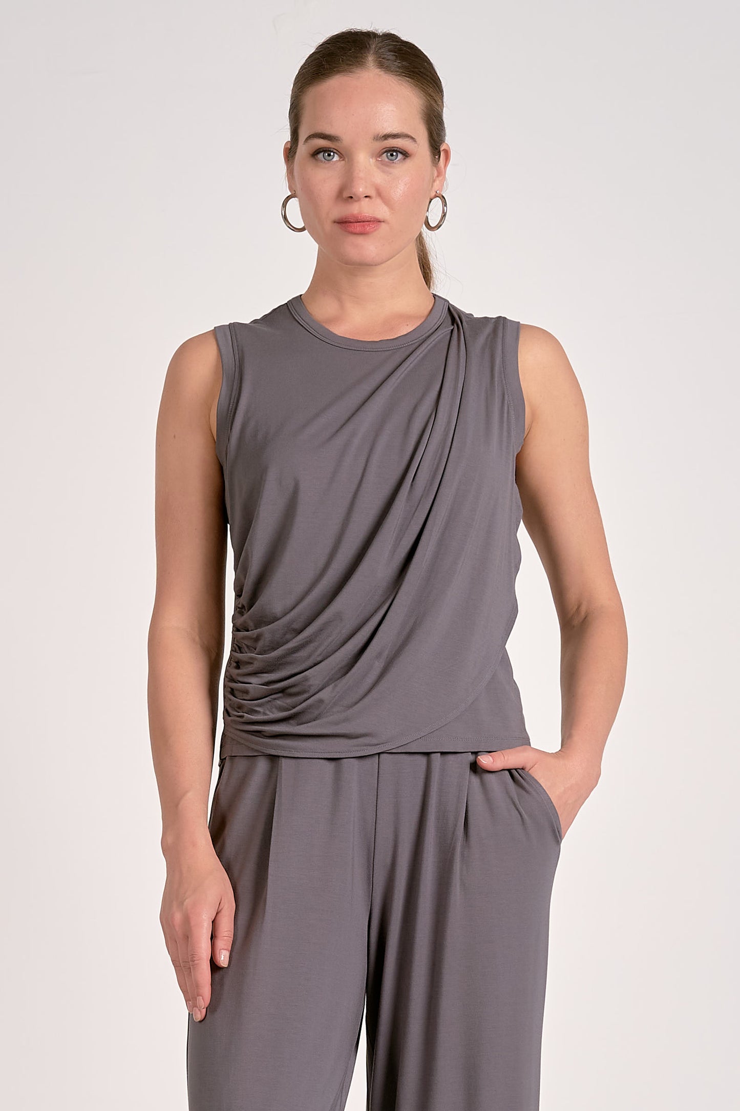 Kylie Tank Grey