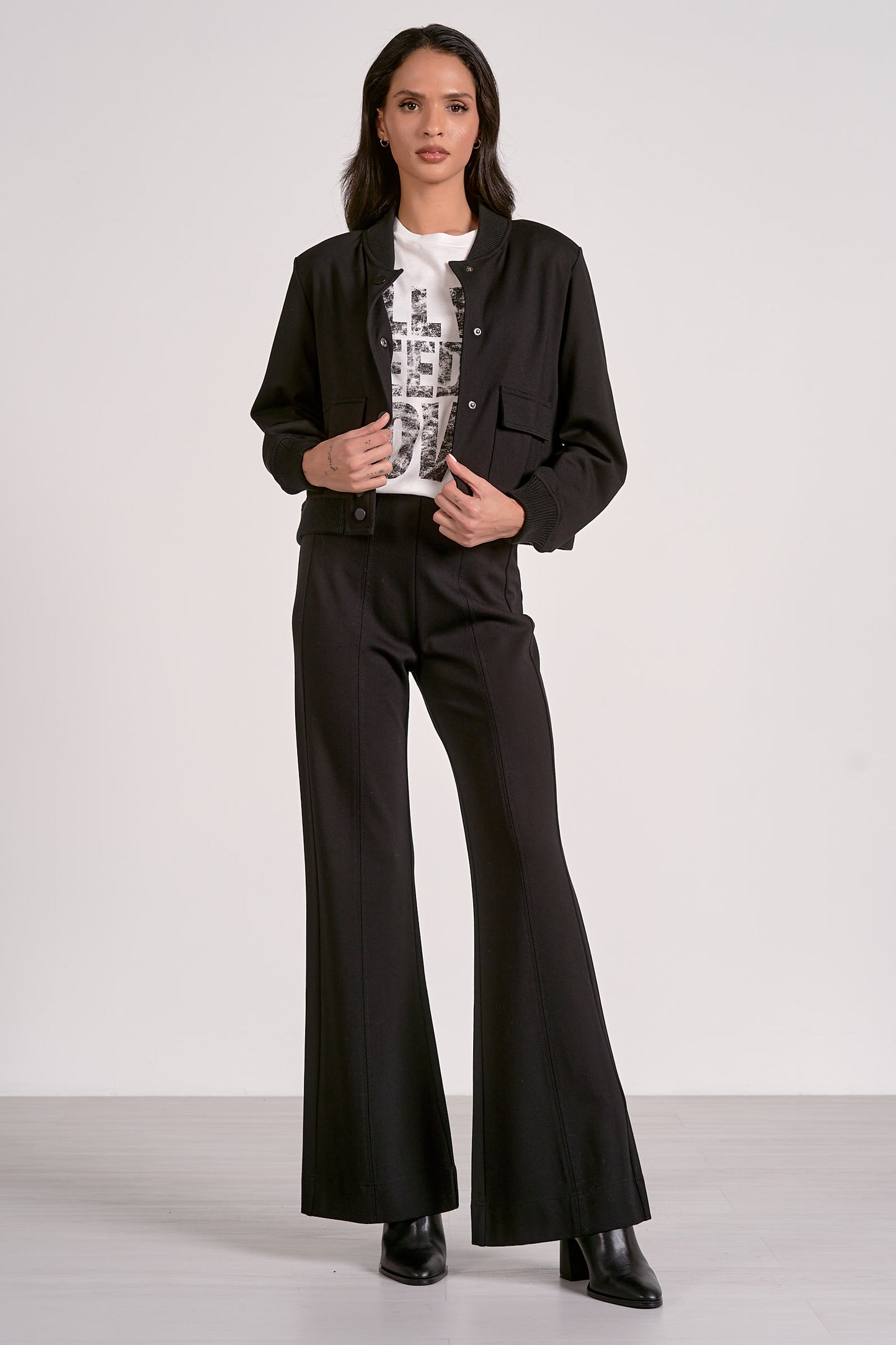 Simone Bomber Black