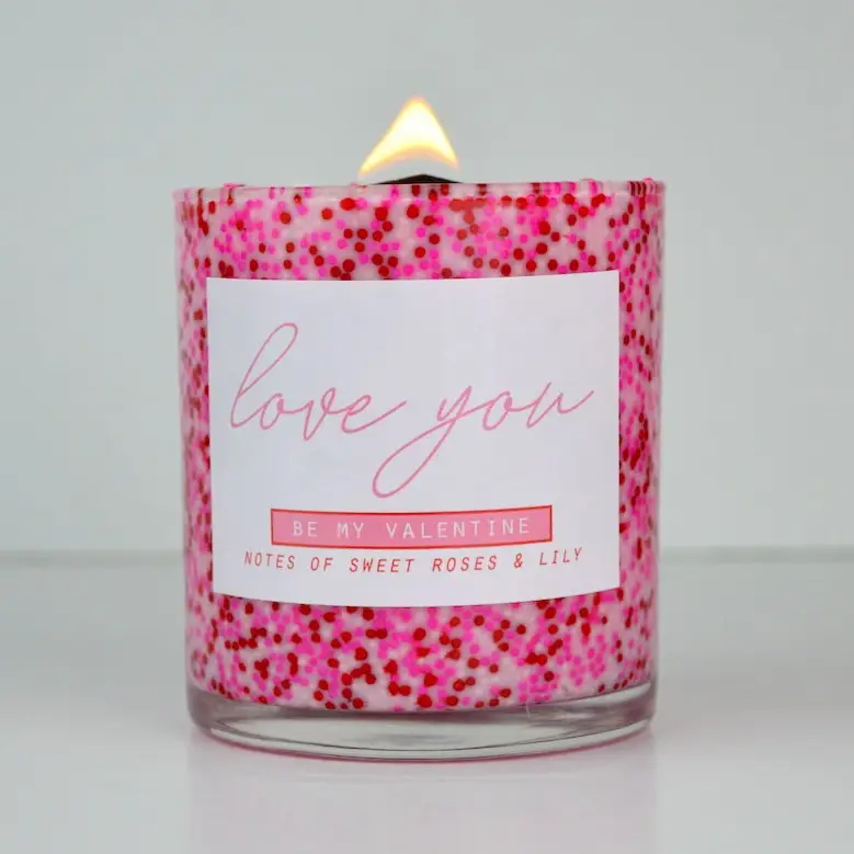 Love You Candle