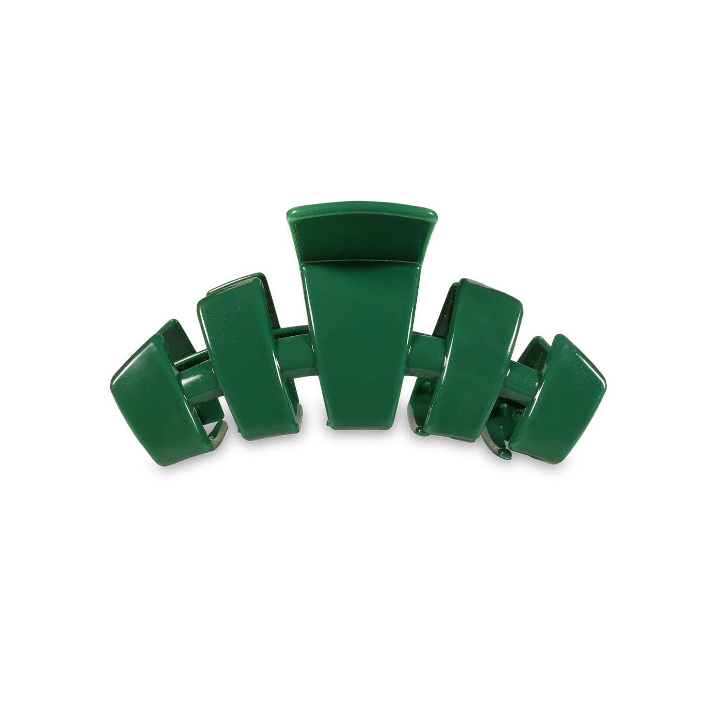 Classic Shimmer Green Hair Clip Small
