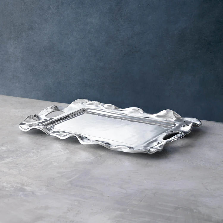 Vento Rebecca Medium Rectangular Tray w Handles Beatriz Ball