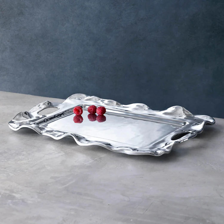 Vento Rebecca Medium Rectangular Tray w Handles Beatriz Ball