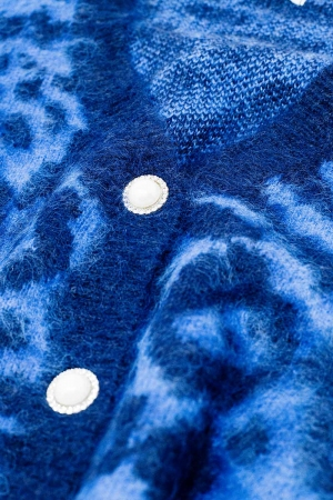 Leo Cardigan Blue
