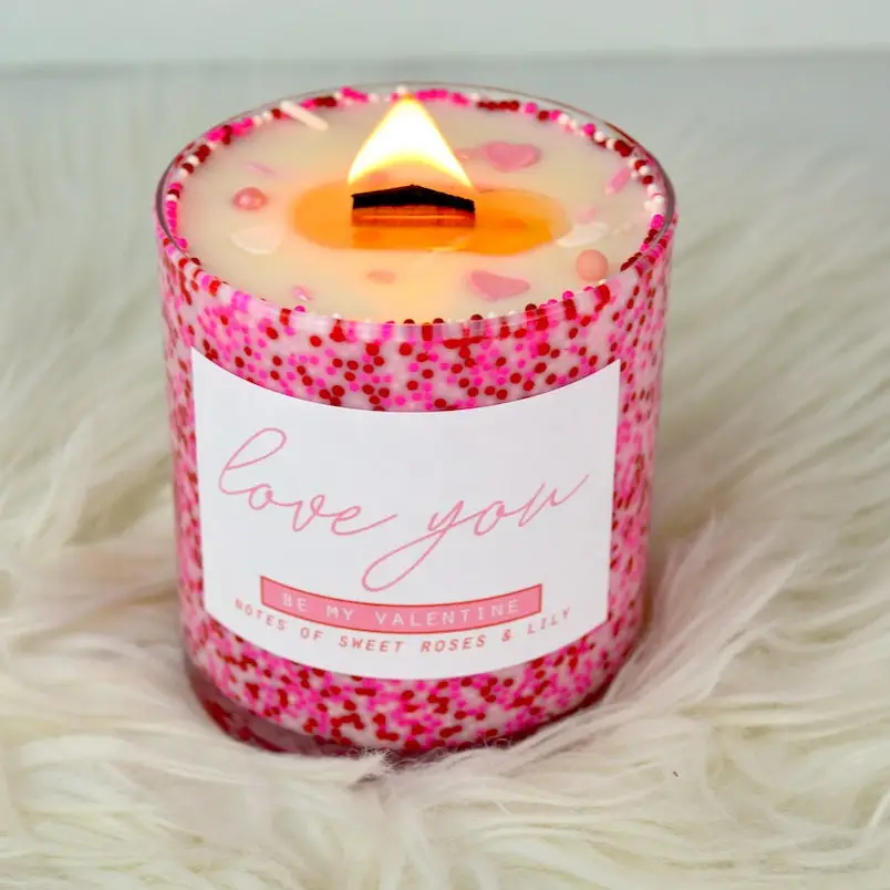 Love You Candle