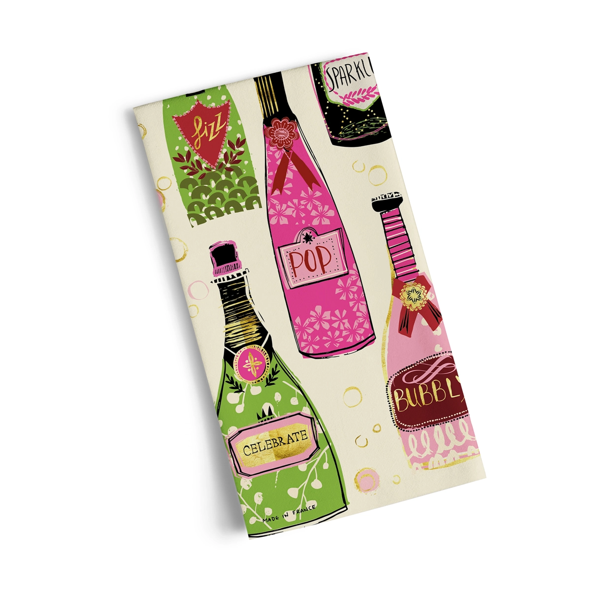 Bubble Pop Fizz Tea Towel