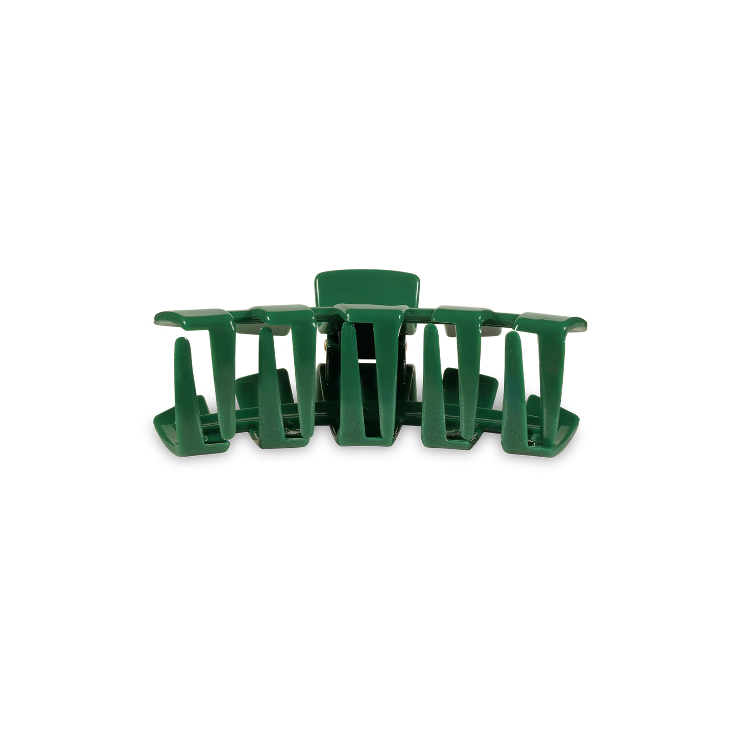 Classic Shimmer Green Hair Clip Tiny