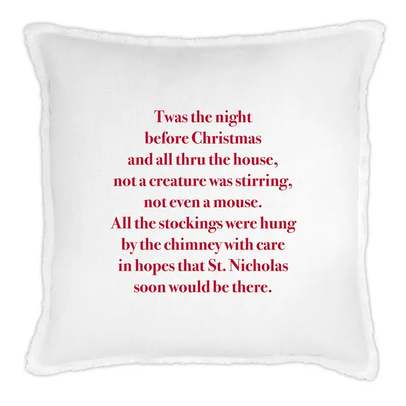 Twas the Night Pillow