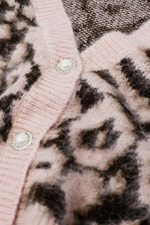Leo Cardigan Pink
