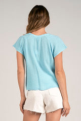 Claire Top Light Azure