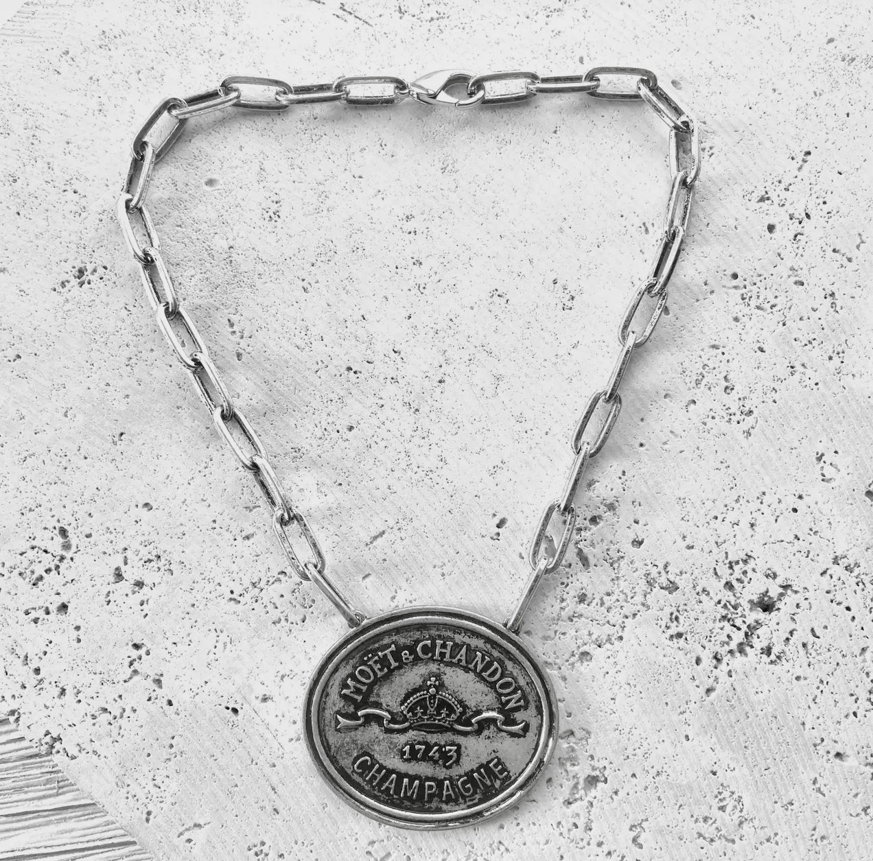 Champagne Coin Necklace