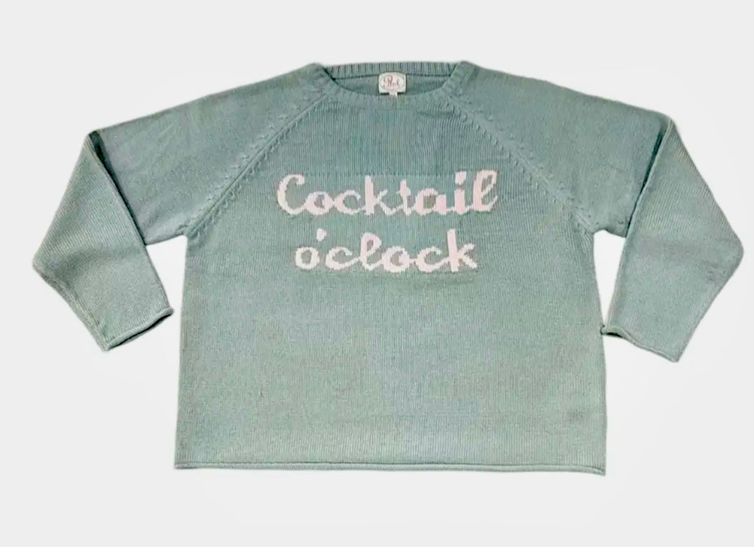 Cocktail O'Clock Sweater Grey