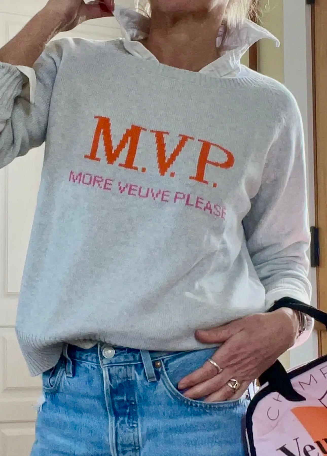 More Veuve Please MVP Sweater