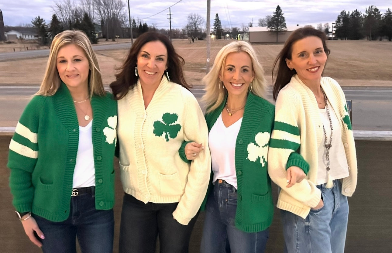 Shamrock Cardigan Natural