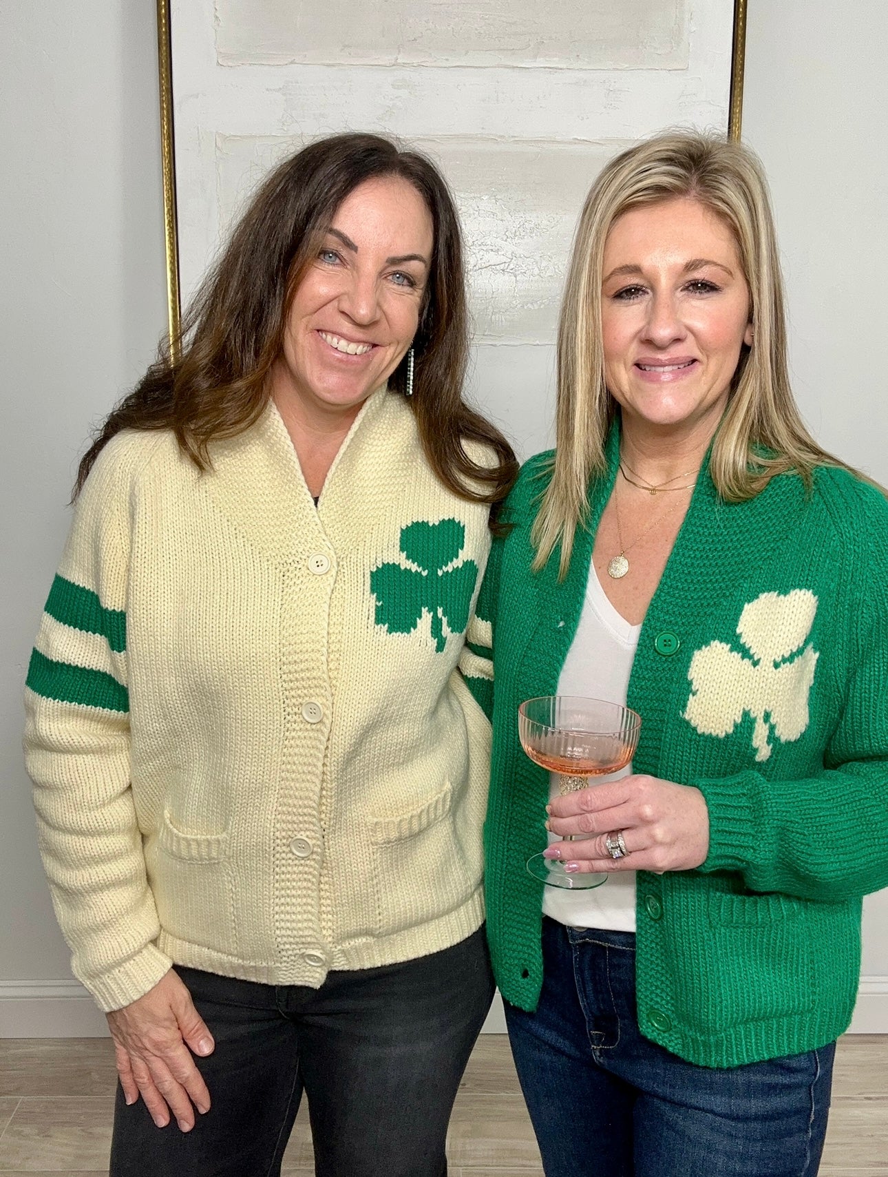 Shamrock Cardigan Natural