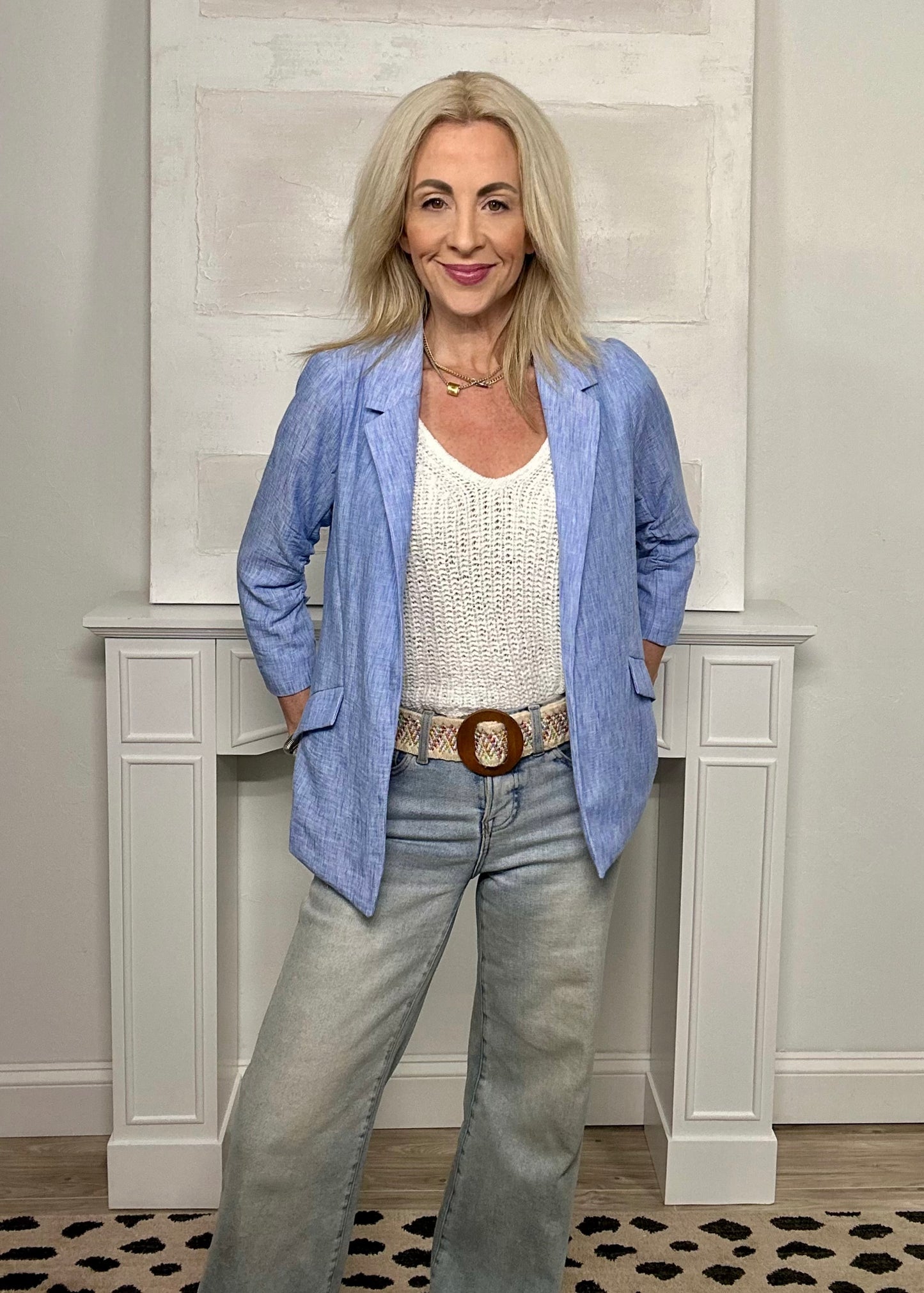 Alexis Blazer Chambray