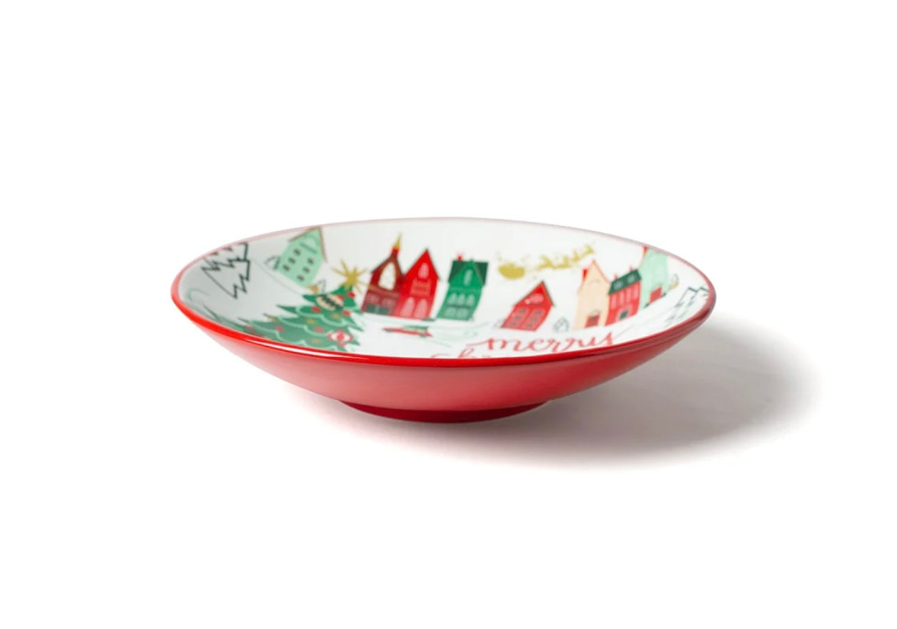 Christmas in the Village Bowl Coton Colors