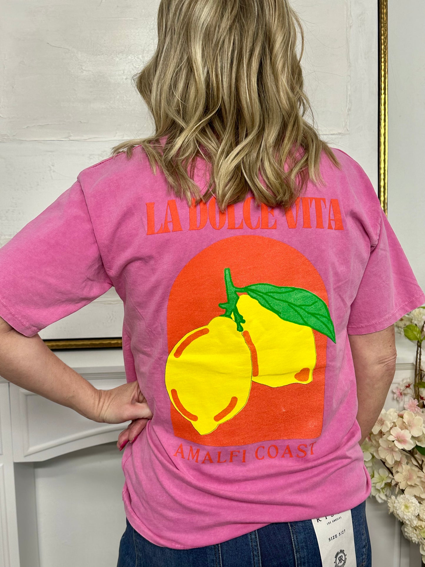 La Dolce Vita T-Shirt Pink