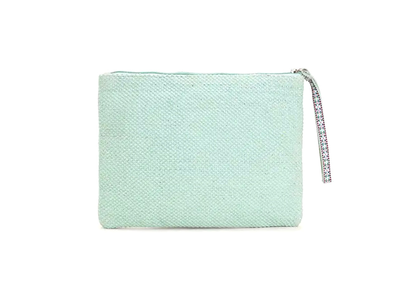 Seahorse Beaded Wristlet