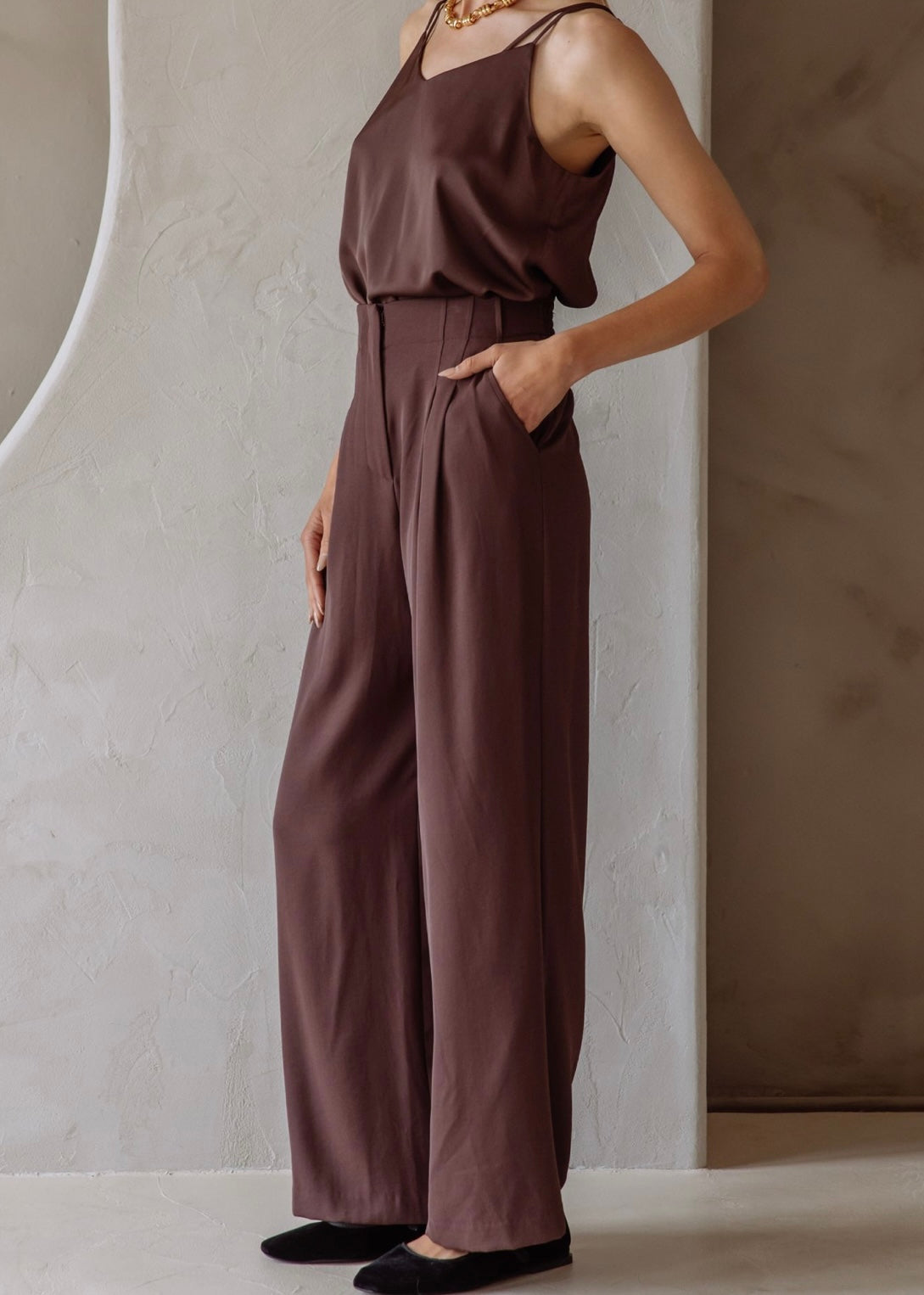 Darla Trouser Pants Espresso