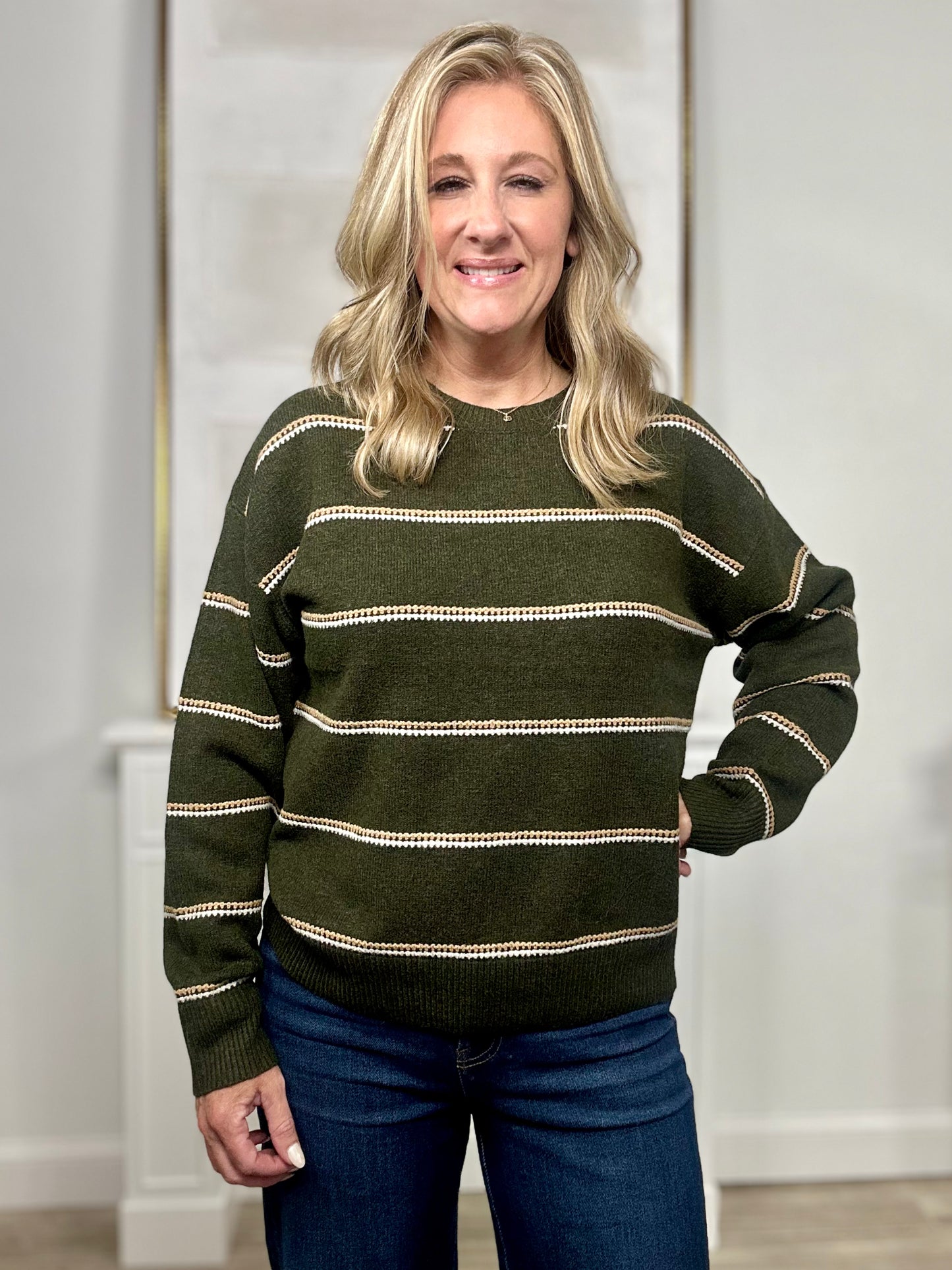 Winona Sweater Olive