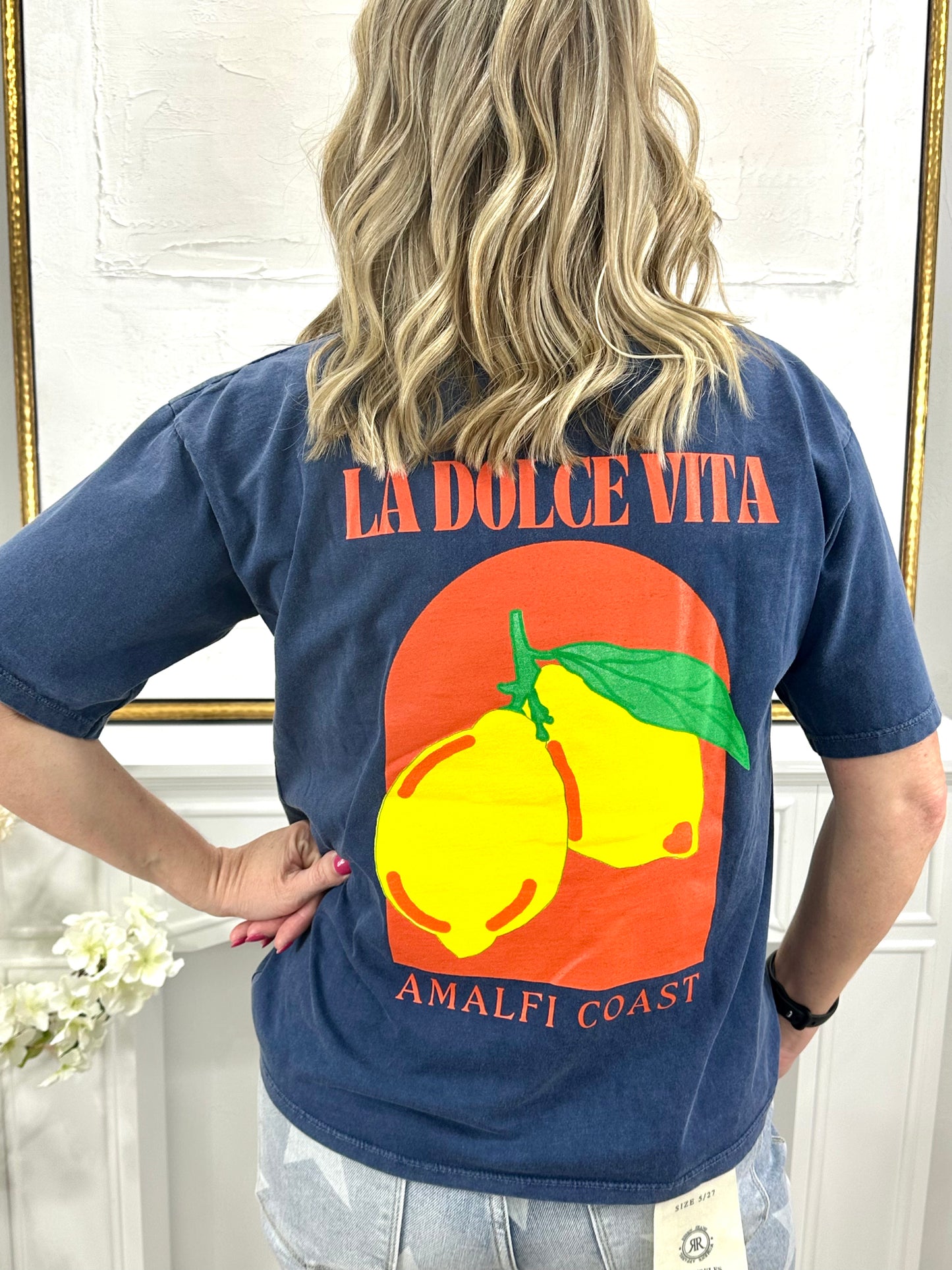 La Dolce Vita T-Shirt Navy