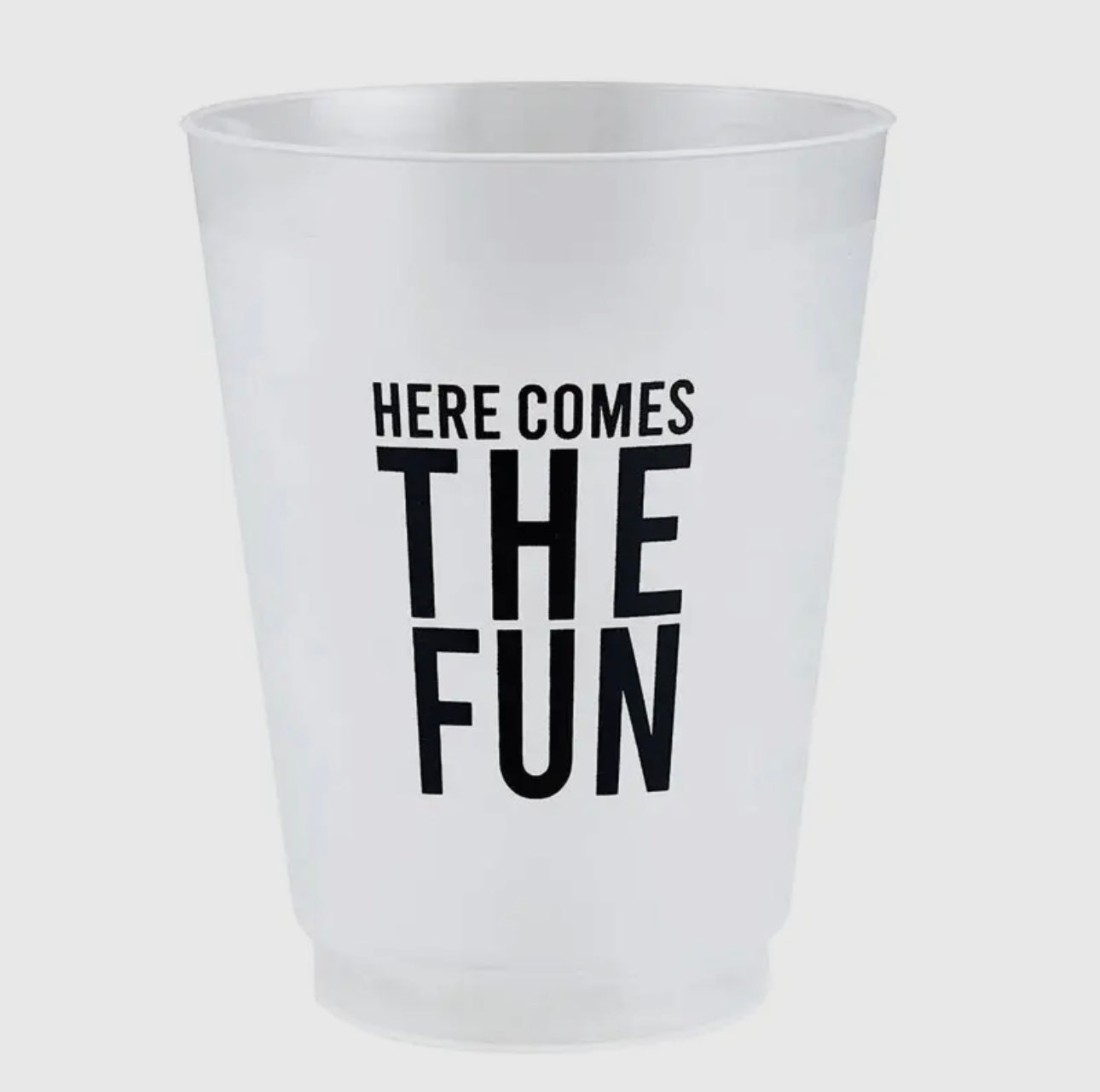 Frost Flex Cups Here Comes the Fun Set of 8