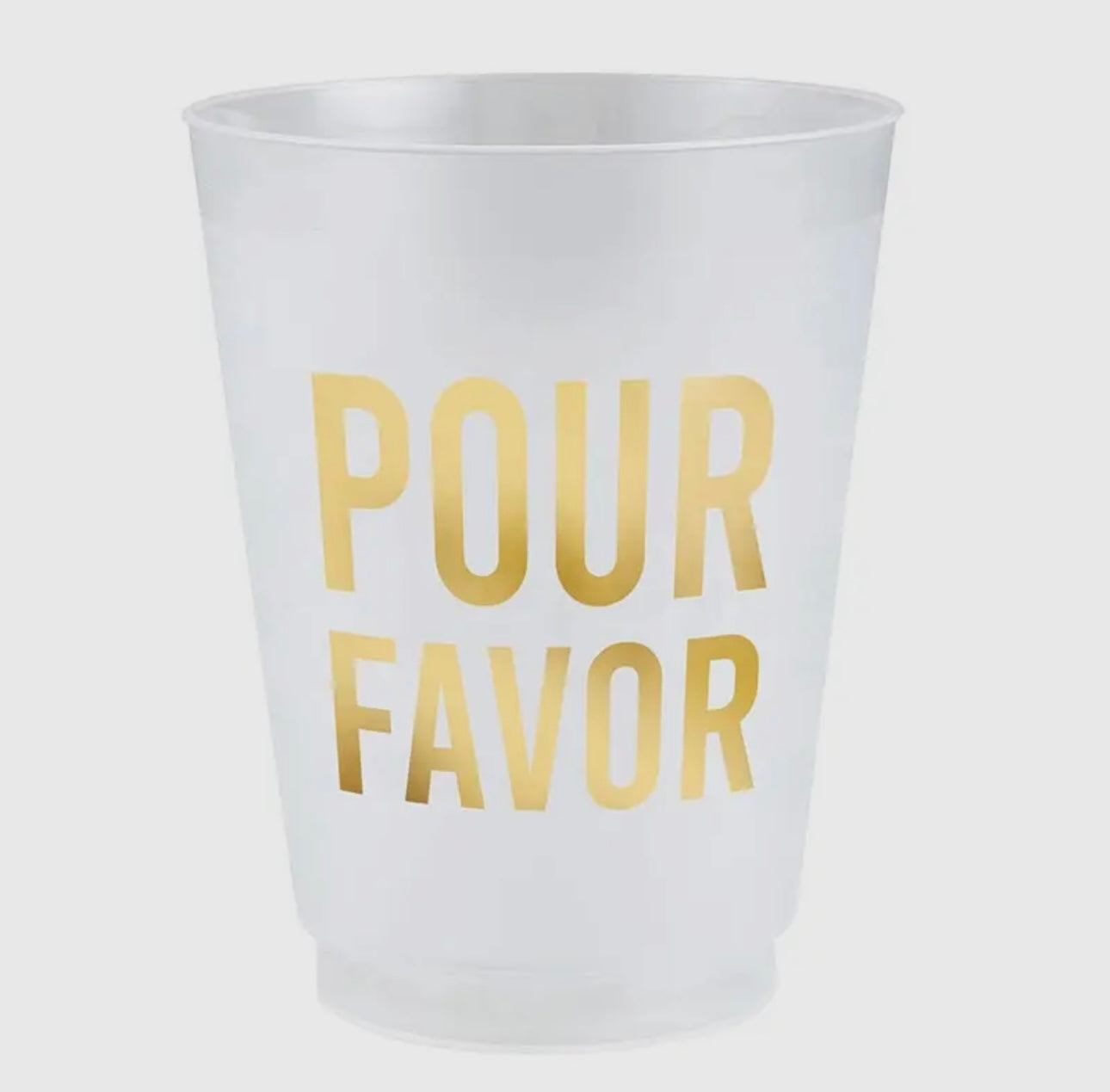 Frost Flex Cups Pour Favor Set of 6