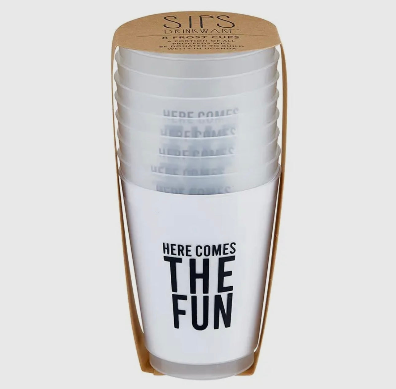 Frost Flex Cups Here Comes the Fun Set of 8