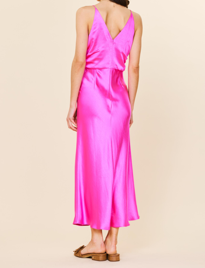 Evie Dress Hot Pink