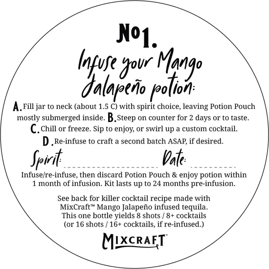 Spirit Infusion Kit Mango Jalapeno