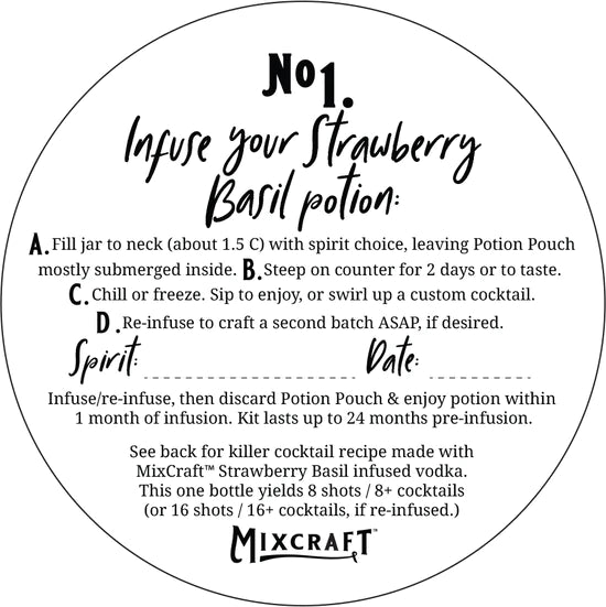 Spirit Infusion Kit Strawberry Basil