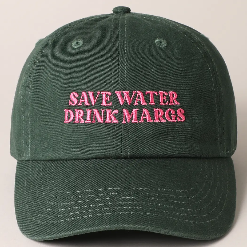 Save Water Baseball Cap